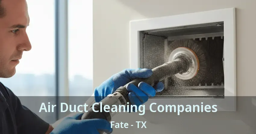 Air Duct Cleaning Companies Fate - TX Air Duct Cleaning Companies Fate - TX