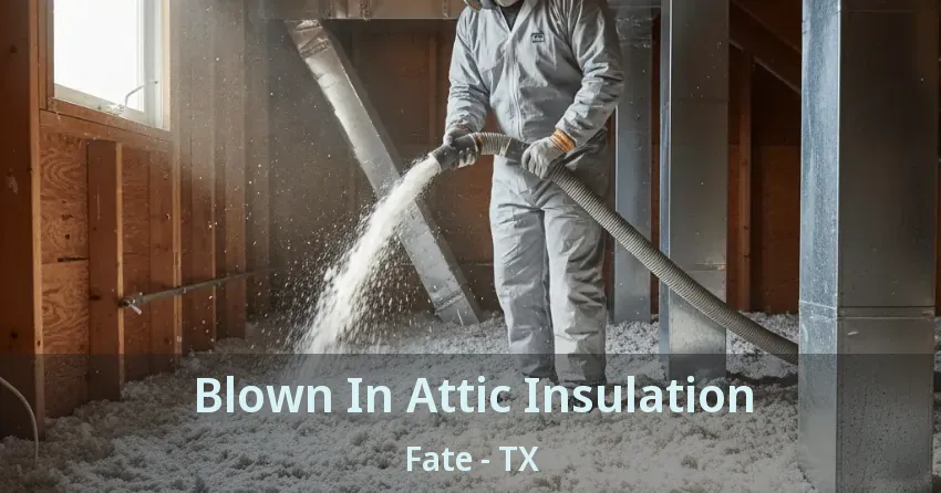 Blown In Attic Insulation Fate - TX
