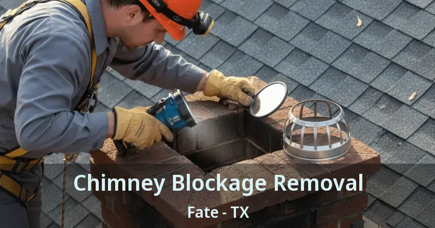 Chimney Blockage Removal Fate - TX