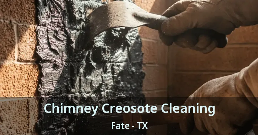 Chimney Creosote Cleaning Fate - TX