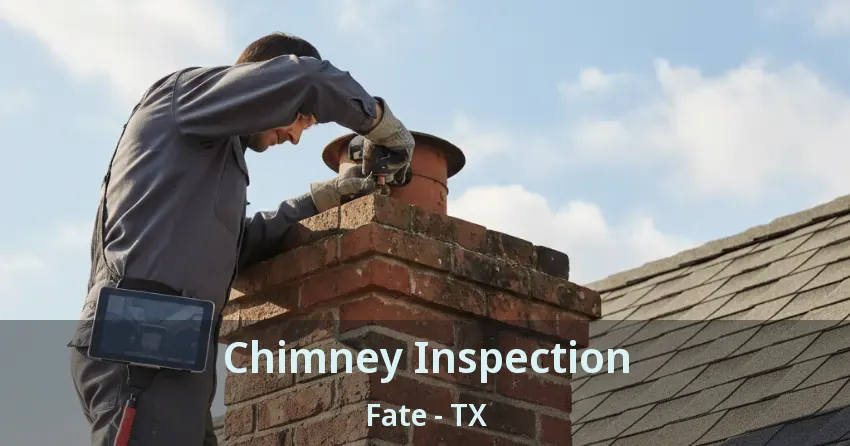 Chimney Inspection Fate - TX Chimney Inspection Fate - TX