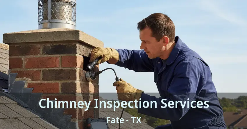 Chimney Inspection Services Fate - TX