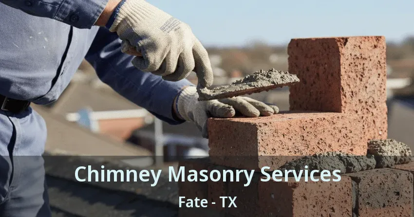 Chimney Masonry Services Fate - TX