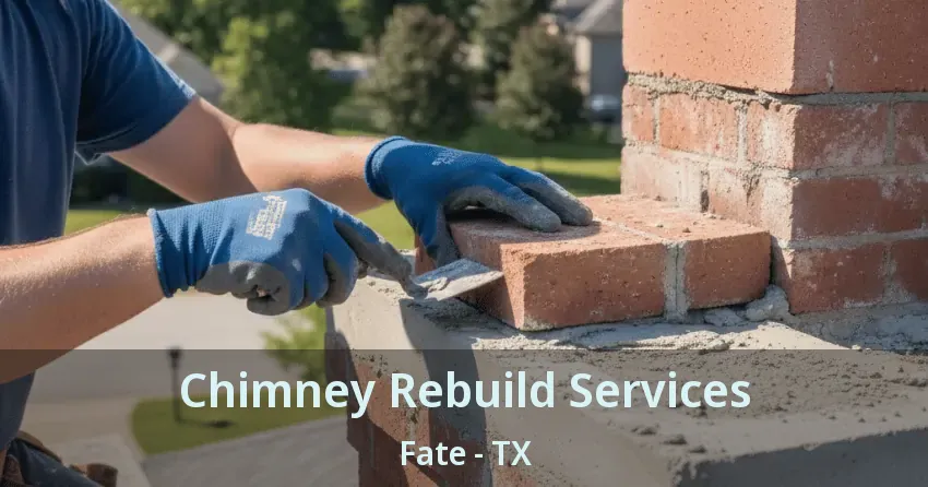 Chimney Rebuild Services Fate - TX