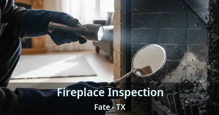 Fireplace Inspection Fate - TX