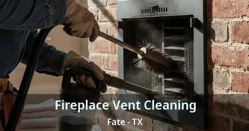 Fireplace Vent Cleaning Fate - TX