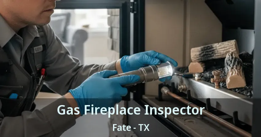Gas Fireplace Inspector Fate - TX