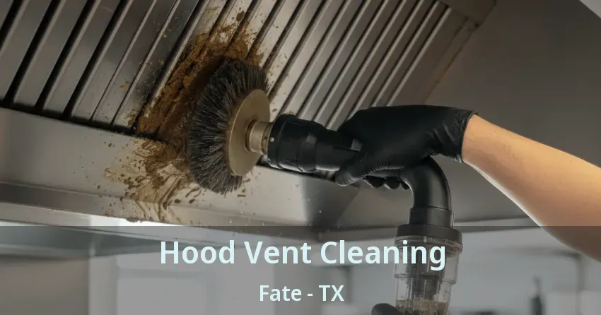 Hood Vent Cleaning Fate - TX