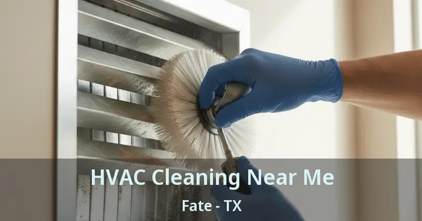 HVAC Cleaning Near Me Fate - TX