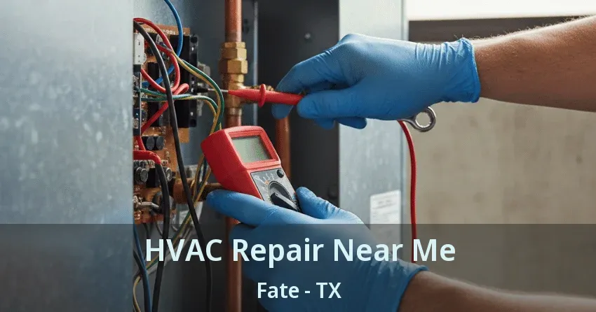 HVAC Repair Near Me Fate - TX
