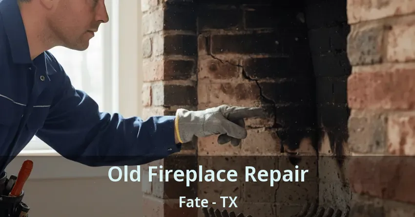 Old Fireplace Repair Fate - TX