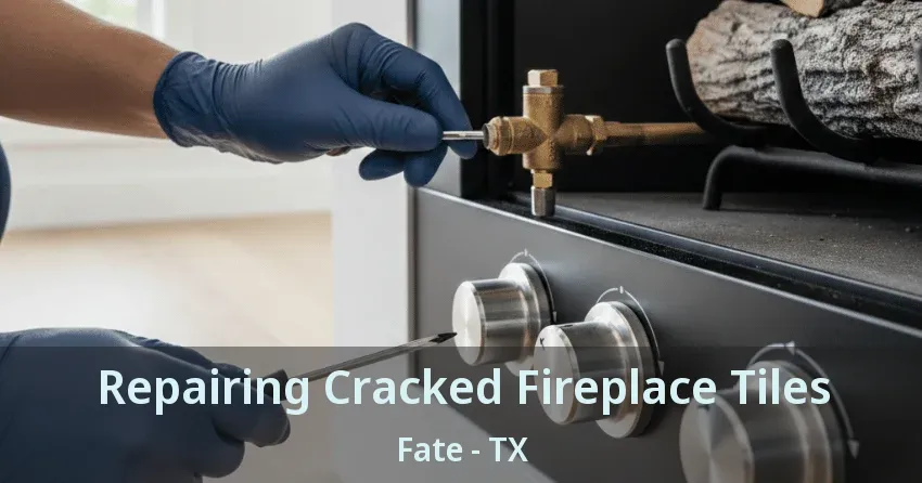 Repairing Cracked Fireplace Tiles Fate - TX