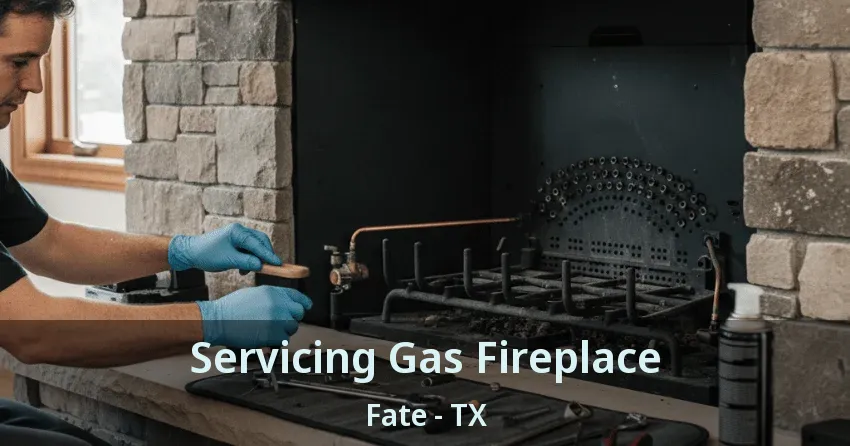 Servicing Gas Fireplace Fate - TX