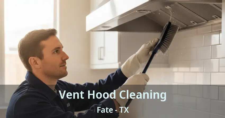 Vent Hood Cleaning Fate - TX