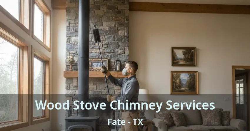 Wood Stove Chimney Services Fate - TX